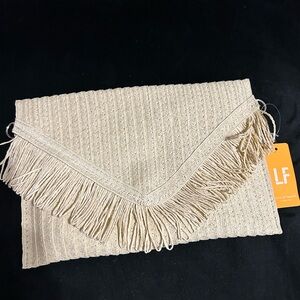 NWT TARGET Raffia Straw Summer Clutch